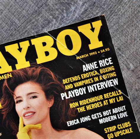 1993, March, Playboy Cover 